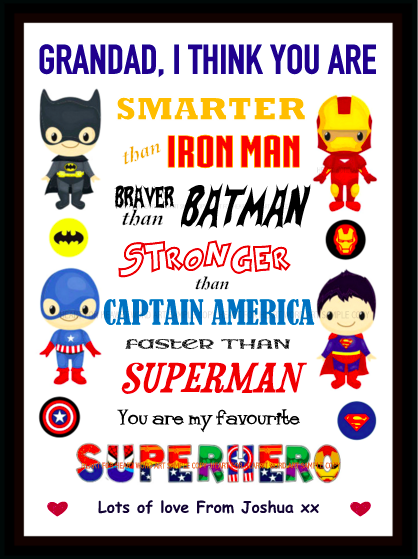 superhero dad gifts